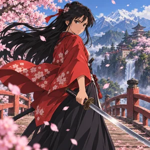 Anime visual-direction illustration — not a complete video sample